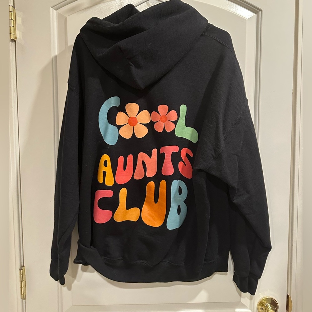 Cool Aunts Club Hoodie - Black